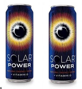 2 PACK SOLAR POWER LATA 355ML