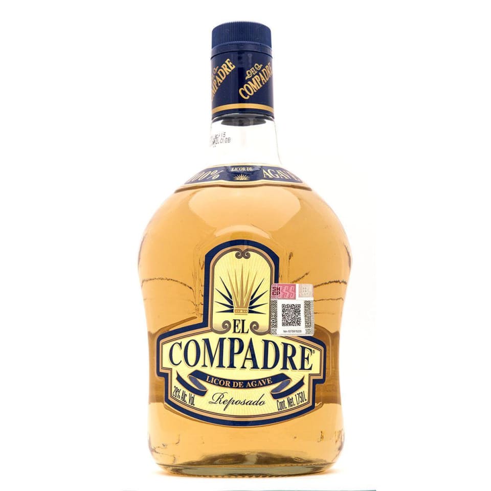 TEQ. EL COMPADRE DEST AGAVE REP 12/1000 ML