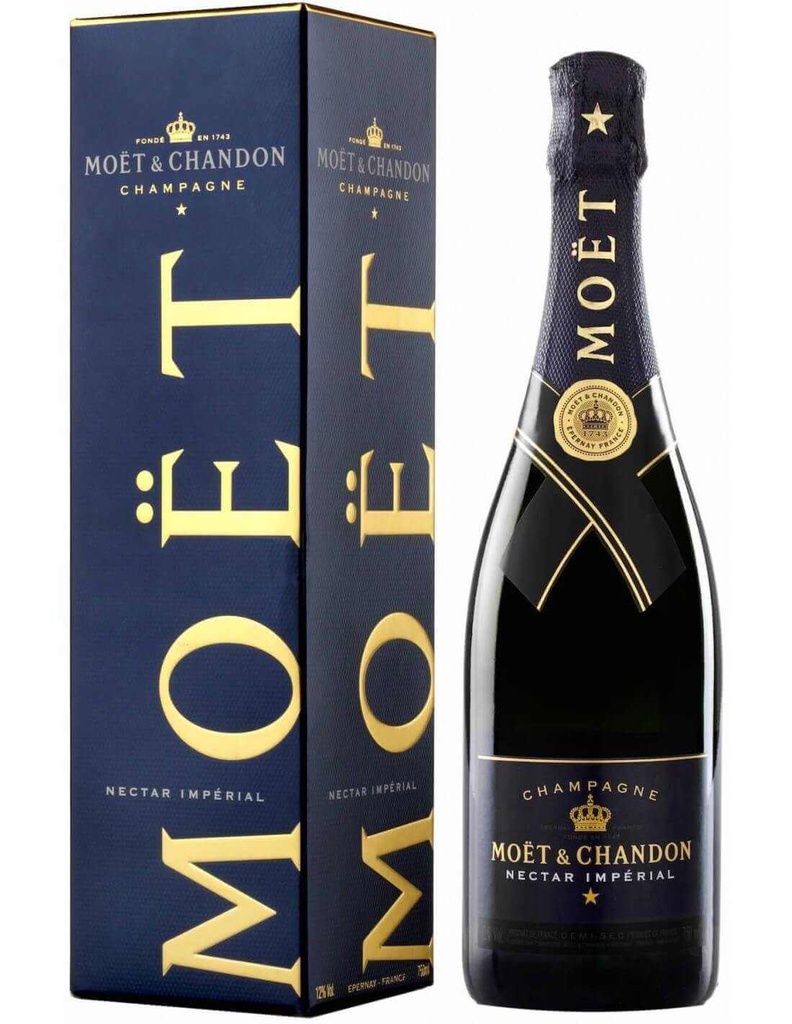 CHAMP. MOET CHANDON NECT IMP 6/750 ML