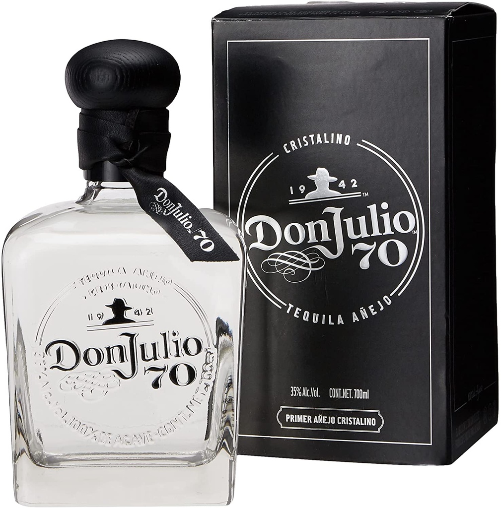 TEQ. DON JULIO 70 AÑE CRISTALINO 700 ML