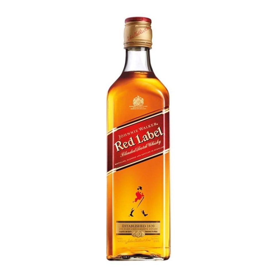 WHISKY JOHNNIE W. RED LABEL 12/750 ML LUX