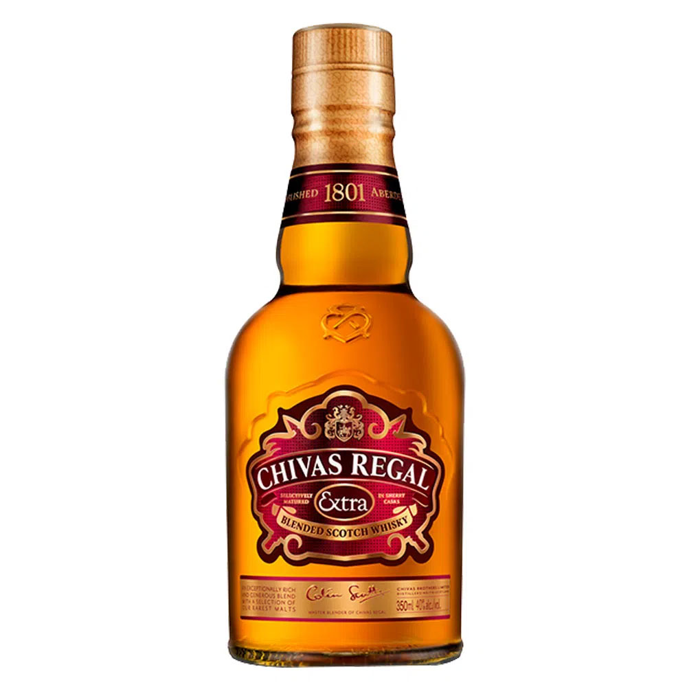 WHISKY CHIVAS REGAL 12 AÑOS 12/375 ML