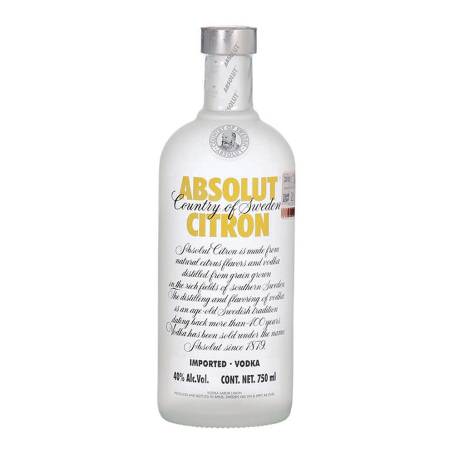 VODKA ABSOLUT CITRON 12/750 ML