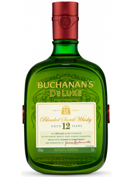WHISKY BUCHANANS 12 AÑOS 12/1000 ML LUX