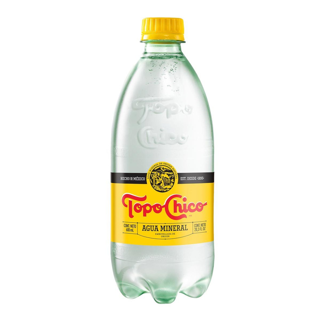 AGUA MINERAL TOPO CHICO PET 12/600 ML