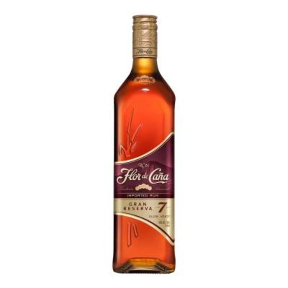 RON FLOR DE CAÑA 7 AÑOS 12/750 ML