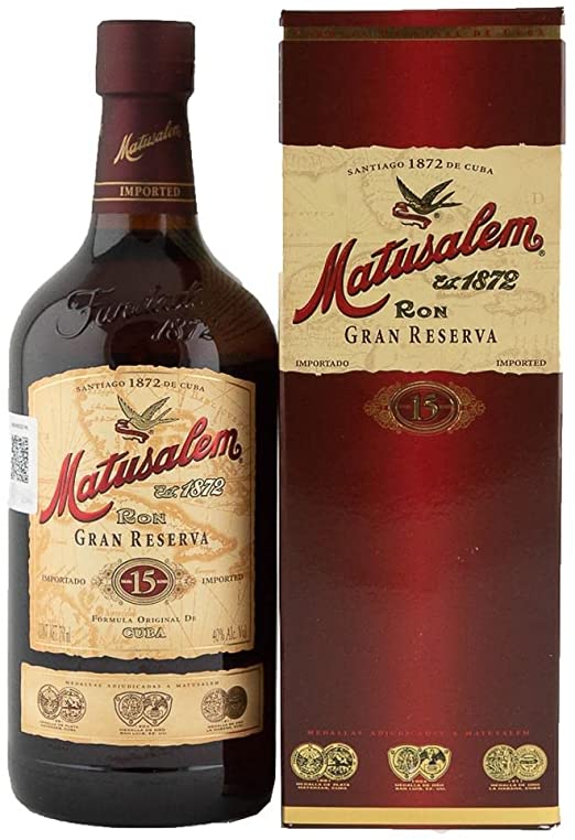 RON MATUSALEM G RVA 15 AÑOS 12/750 ML