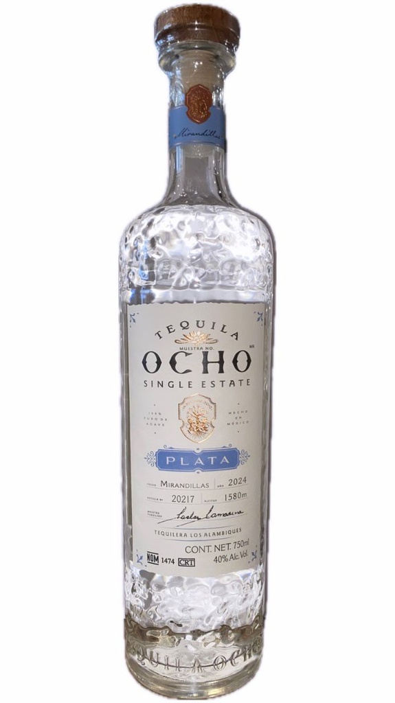 TEQ. OCHO PLATA 6/750 ML