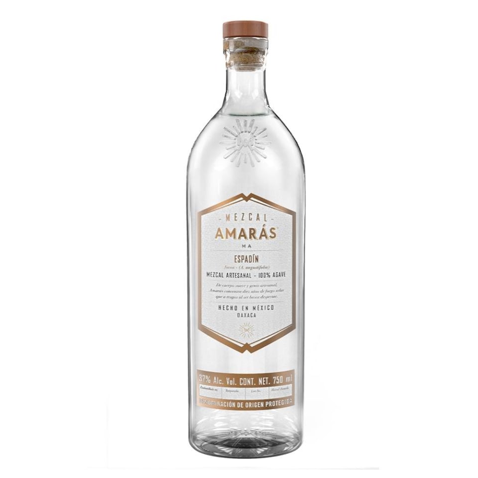 MEZCAL AMARAS ESPADIN JOVEN 6/750 ML