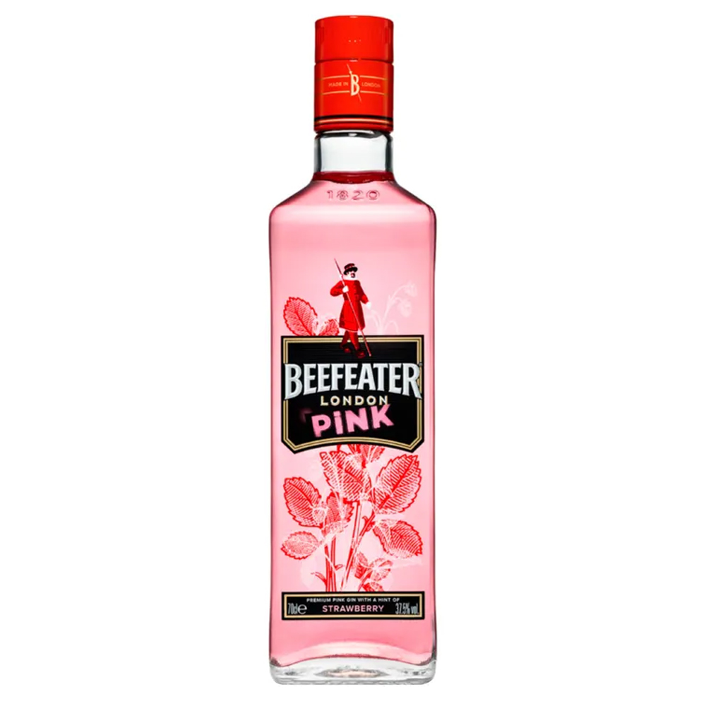 GINEBRA BEEFEATER PINK STRAWBERRY 750 ML