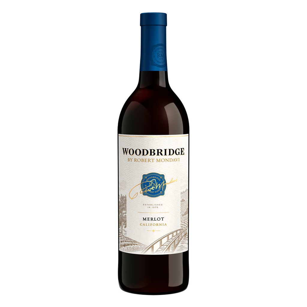 VT. R MONDAVI WOODBRIDGE MERLOT 12/750 ML