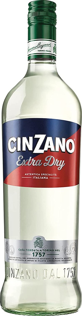 VERMOUTH CINZANO EXTRA DRY 12/750 ML