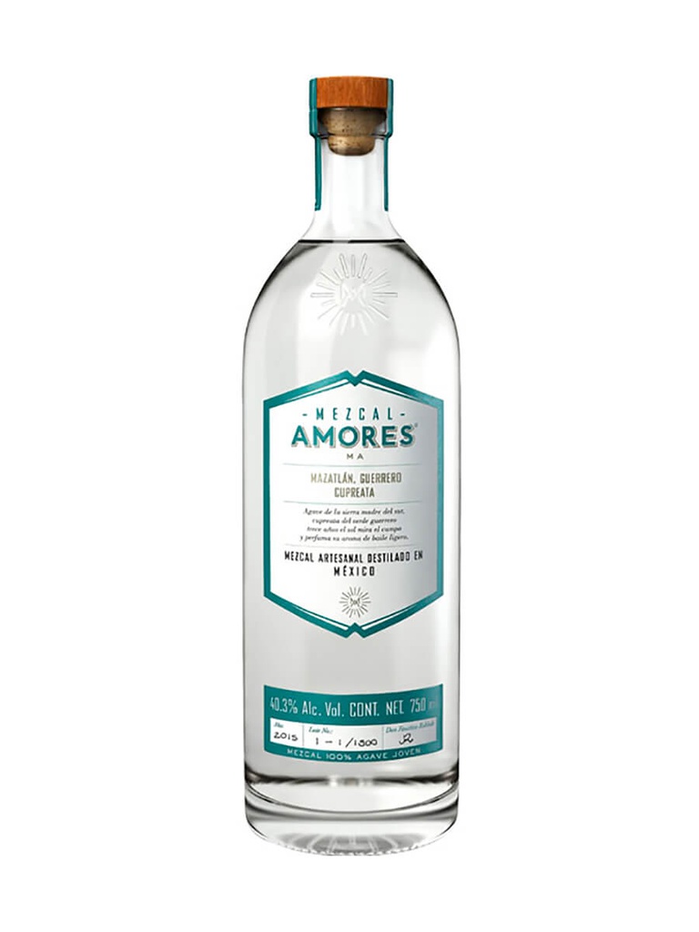 MEZCAL AMARAS CUPREATA JOVEN 750  ML