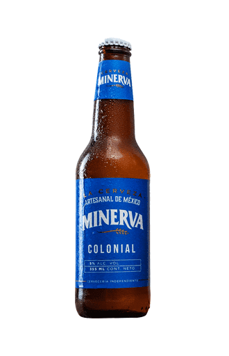 CERV. MINERVA COLONIAL BOT 24/355 ML