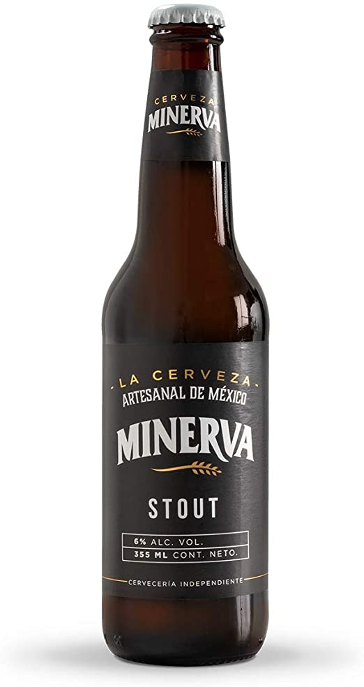 CERV. MINERVA STOUT 24/BOT 355 ML
