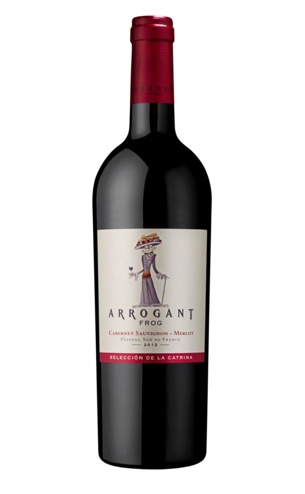 VT. ARROGANT FROG CAB-SAU MERLOT 6/750 ML