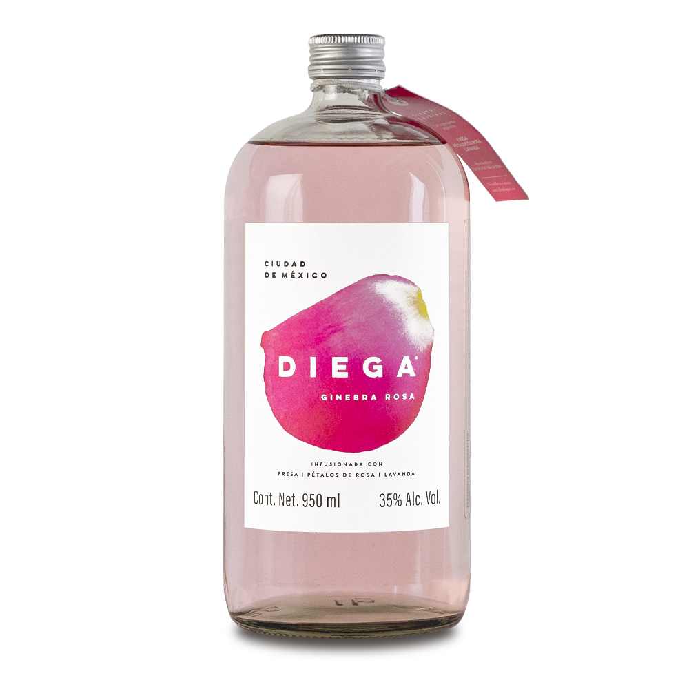 GINEBRA DIEGA ROSA 12/950 ML