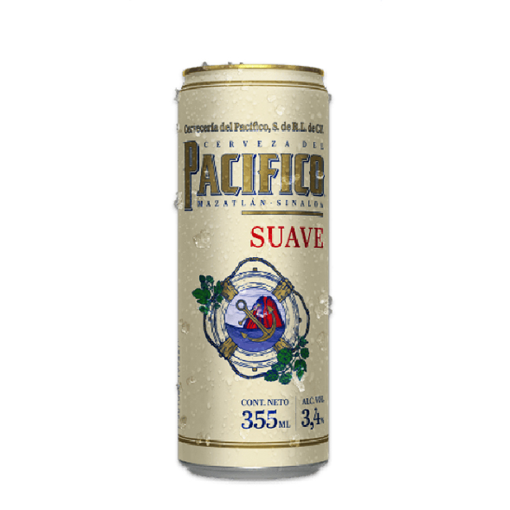CERV. PACIFICO SUAVE LAT 355 ML