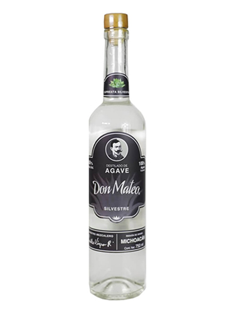MEZCAL DON MATEO DE LA SIERRA SILVESTRE 6/750 ML