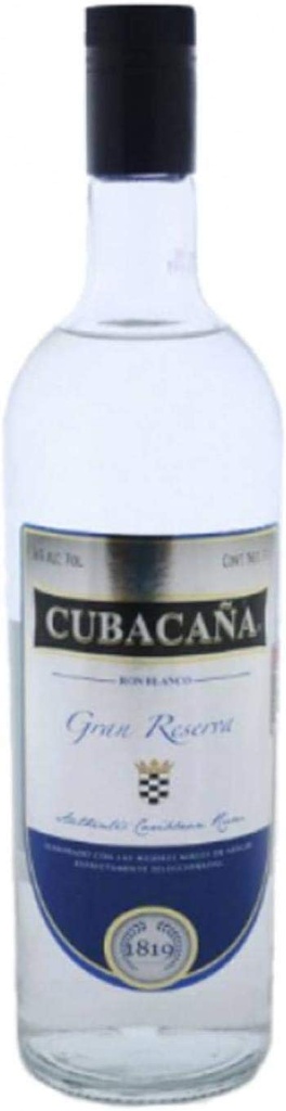 RON BLANCO CUBACAÑA 12/1000 ML