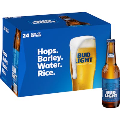CERV. CARTON BUD LIGHT BOTELLA 24/355 M
