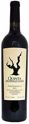 VT. QUINTA MONASTERIO TEMPRANILLO 750 ML