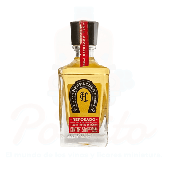 MINI TEQ HERRADURA REPOSADO /50ML