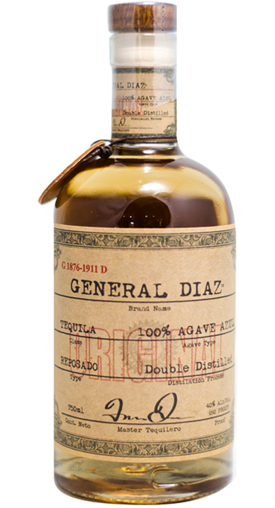 TEQUILA GENERAL DIAZ REPOSADO 750 ML