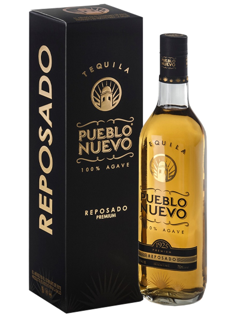 TEQUILA PUEBLO NUEVO REPOSADO 750 ML