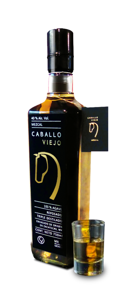 MEZCAL CABALLO VIEJO REPOSADO 750 ML