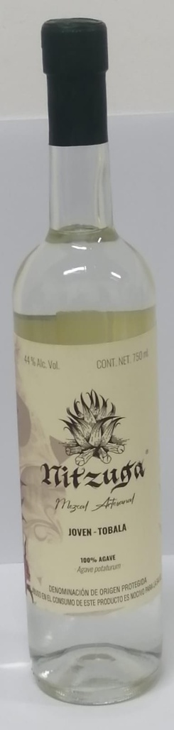 MEZCAL NITZUGA JOVEN (TOBALA) 750 ML
