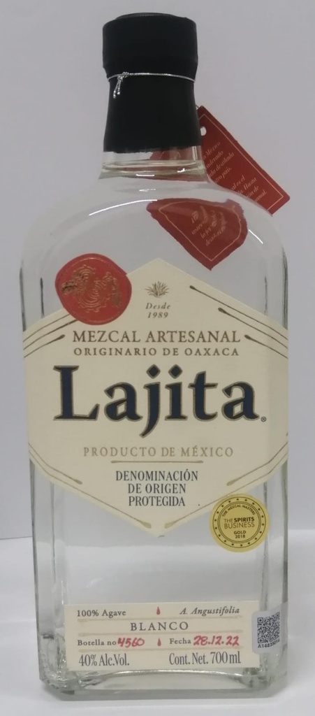 MEZCAL LAJITA BLANCO 700 ML