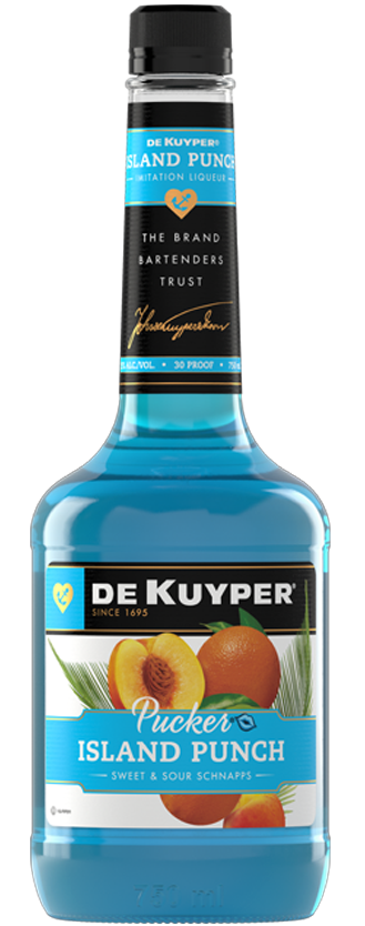 LICOR DEKUYPER PUCKER ISLAND PUNCH 750 ML