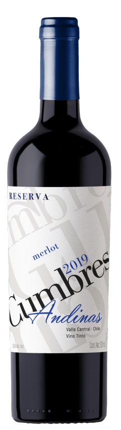 VT. CUMBRES ANDINAS RESERVA MERLOT 750ML