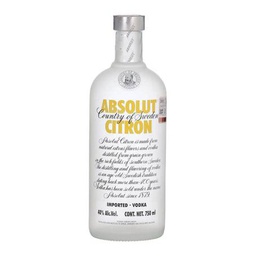 [12000142] VODKA ABSOLUT CITRON 12/750 ML