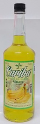 [PVMA-100068] LICOR DE SABOR PLATANO CARIBU 12/ 1000 ML