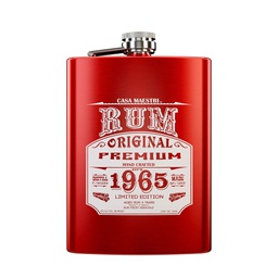 [PVMA-100130] FLASK RON 200 ML ACERO INOXIDABLE
